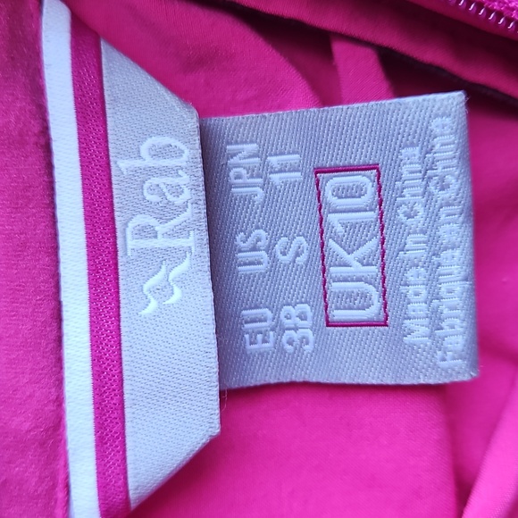 Rab Pink Aurora Pull On Lightweight Jacket S - Picture 4 of 9